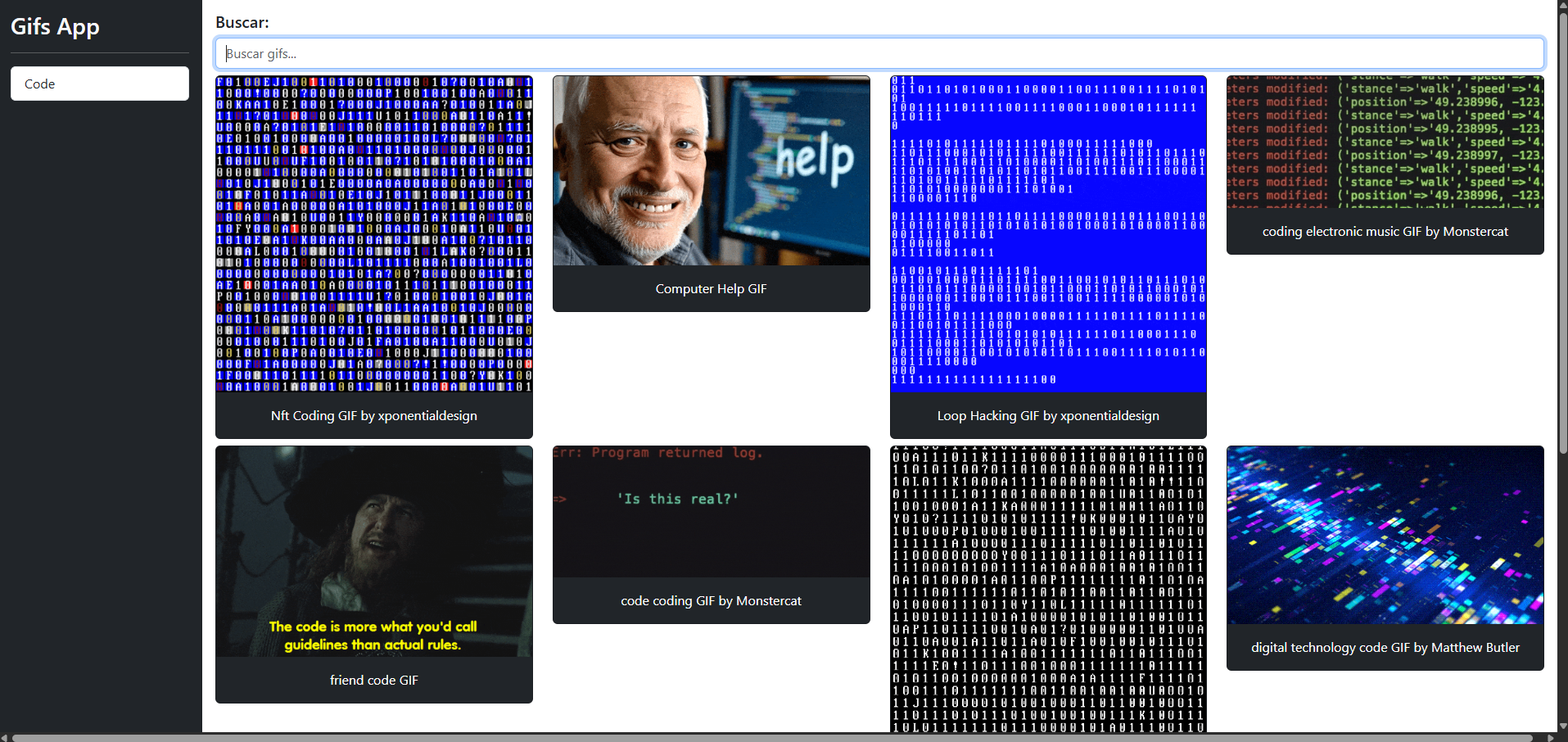 Gifs App